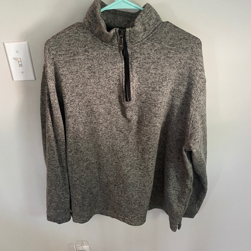 Haggar in motion men’s 1/4 zip sweater